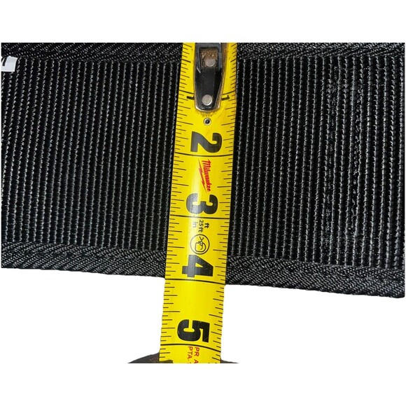 GymReapers Quick Locking Weight Lifting Belt w 4" Neoprene Metal Buckle - Picture 6 of 7